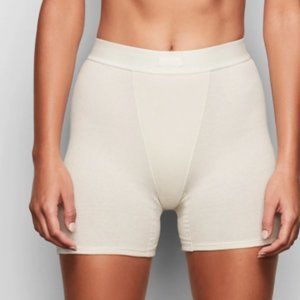 Skims Cotton Rib Boxer | NWOT